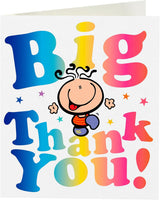 Happy Chararcter Thank You Appreciation Card