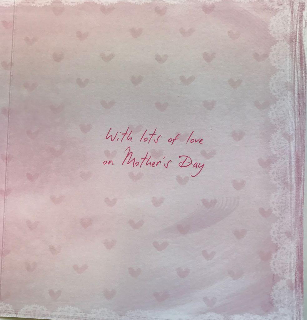 Lovely Mum Softly Drawn Me to You Bear Mothers Day Card 