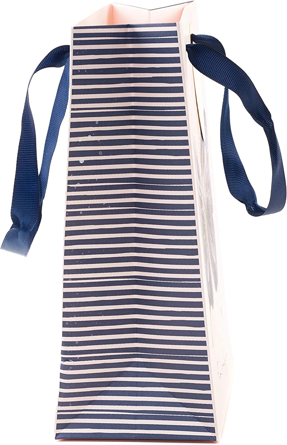 Pink and Purple Butterfly Design Medium Gift Bag For Her, Birthday, Mother's Day 