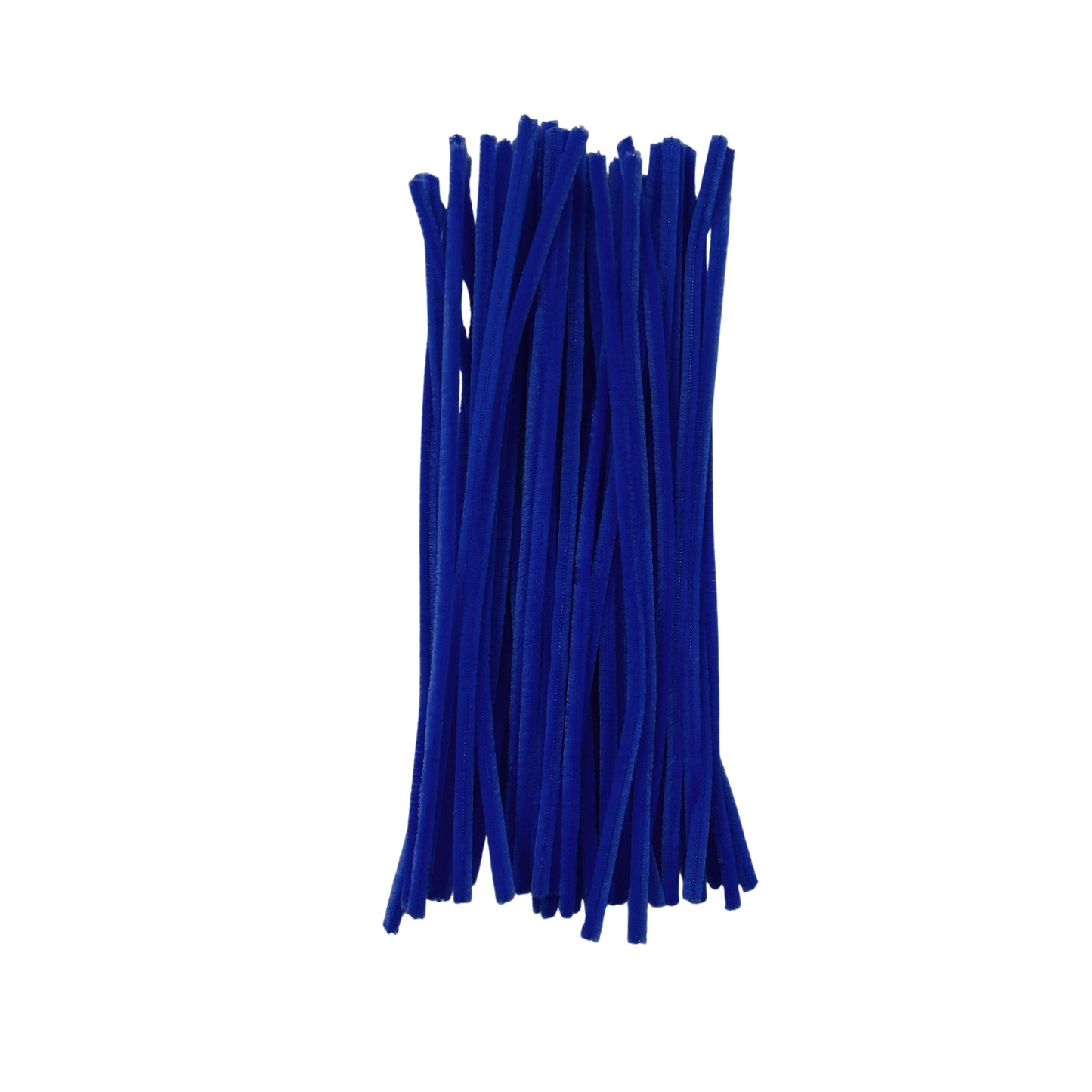Pack of 50 Dark Blue Coloured Pipe Cleaners 30cm x 6mm Craft Chenille Stems