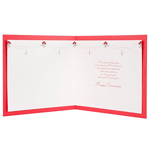 Hallmark Large Square Christmas Love Contemporary Card 