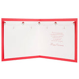 Hallmark Large Square Christmas Love Contemporary Card 