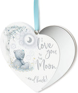 Me To You Love You to the Moon & Back Tatty Teddy Gift Plaque