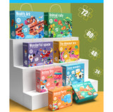 Pack of 24 Preschool Learning Toddler Puzzle Game
