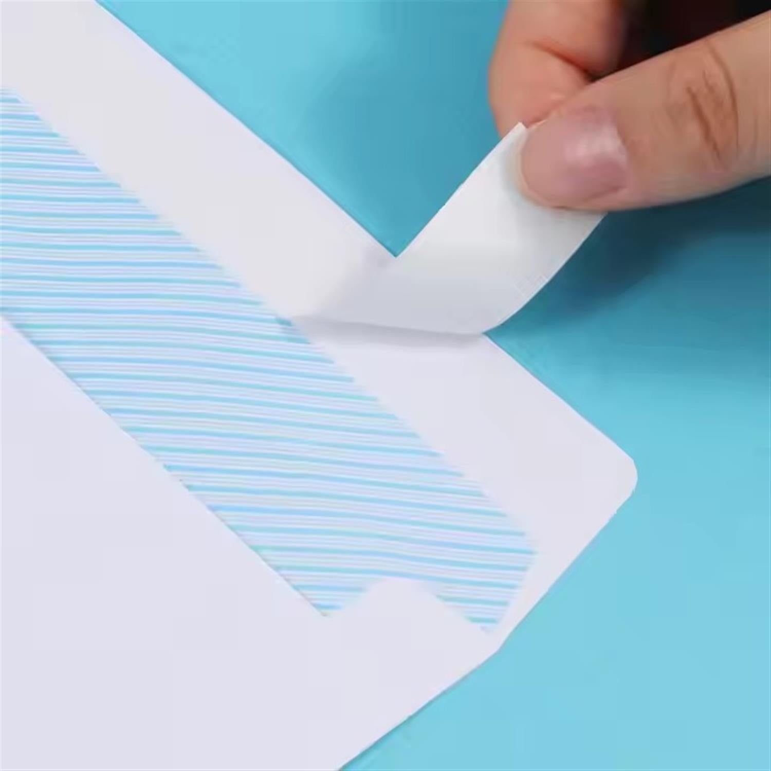Pack of 25 White Paper Window Self-adhesive Mailing Envelopes 11 x 22cm