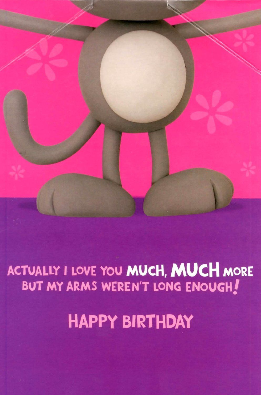 Cute Pop Out Lovely Grandma Birthday Greeting Card Crackers Range Card 