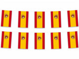 Spain Rectangle Bunting 10m with 20 Flags
