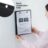 Multi-functions Waterproof Plastic PP Storage Clipboard 32.1 × 24 × 2 cm