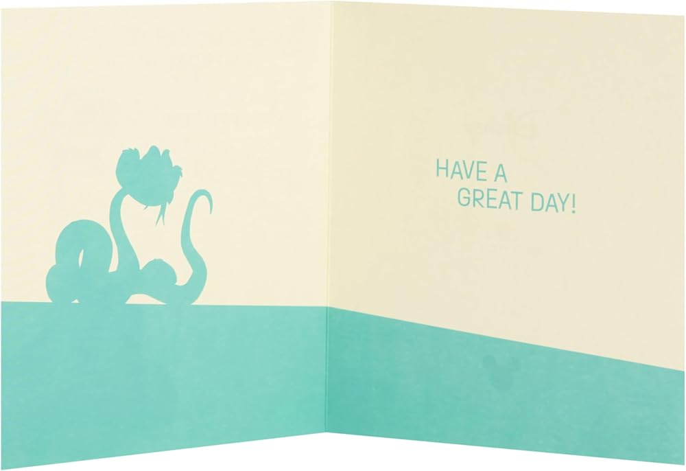 Disney Zootropolis 2 Gary De'Snake in Front of Silhouetted City Background Birthday Card