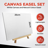 20x25cm Canvas Easel Set