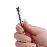 Pack of 12 Retractable Design Rolling Black Ball Pens
