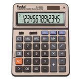 Foska Two Way Power 14 Digit Calculator