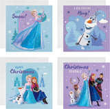 Disney Frozen Pack of 20 in 4 Enchanting Designs Christmas Cards