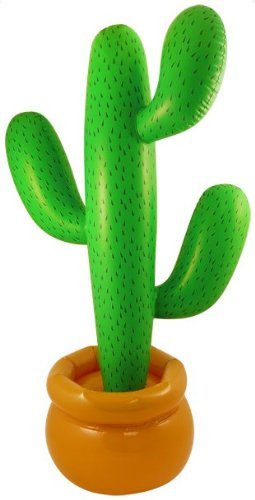 Inflatable Giant Cactus 3 Foot Party Accessory