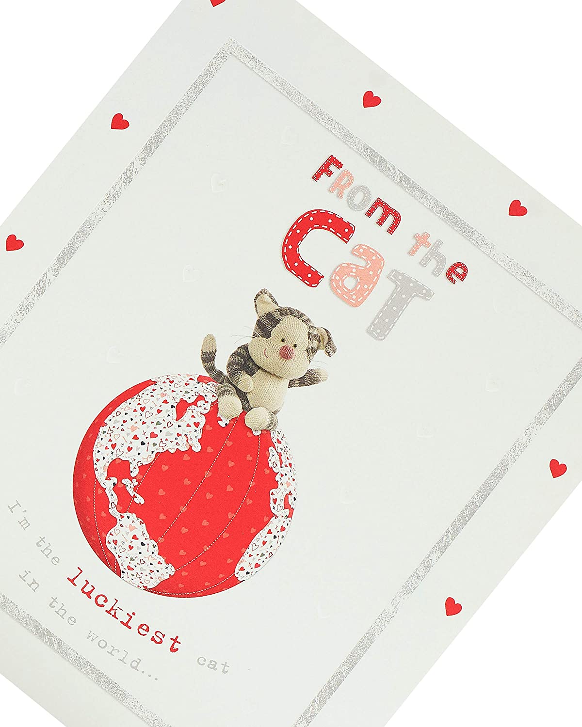 For Him From The Cat Valentine's Day Card