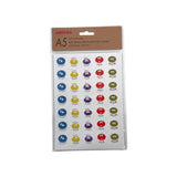 Pack of 420 Motivational Blobs 24mm Self-Adhesive Labels