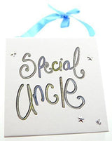 Short & Sweet Special Uncle 12cm Hanging Plaque Christmas Birthday Fathers Day New Gift