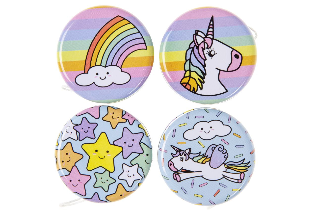 Single Metal Yo-Yo Unicorn Theme Return Top