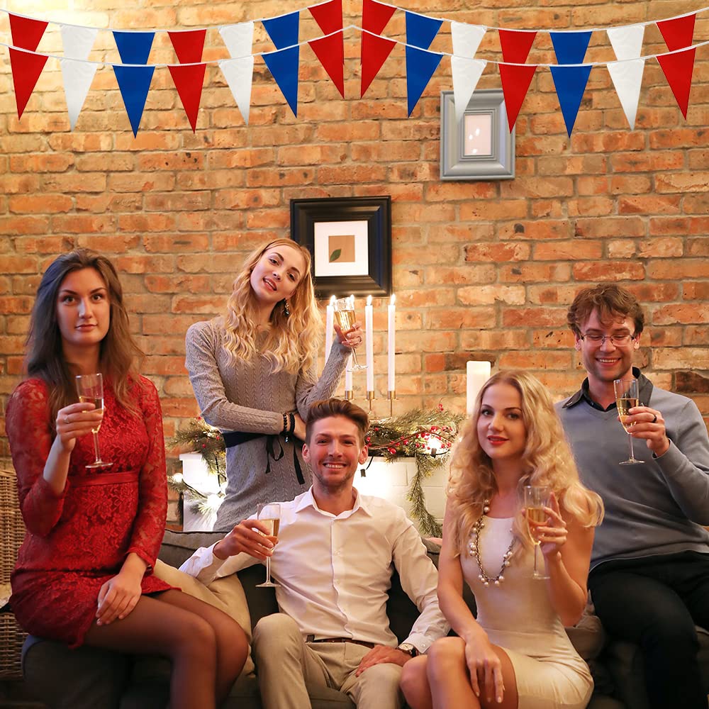F63004 Red White and Blue 7m Bunting