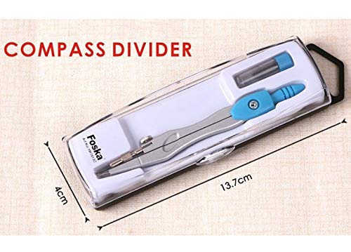 Compass Divider with Replaceable Leads