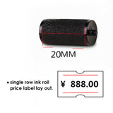 Pack of 50 Spare Ink Rolls for Price Labeller 20mm