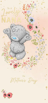 Bear Stood With Paws Out Nana Mother's Day Card