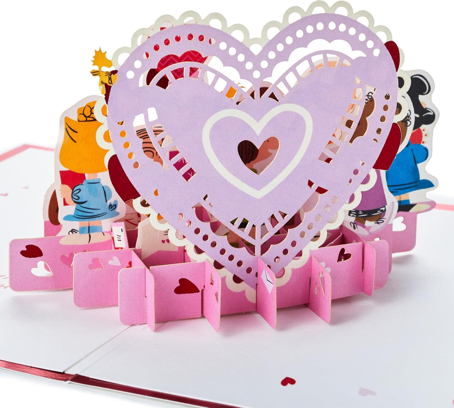 PEANUTS™ SNOOPY & Gang 3D & Pop Up Design Valentine's Day Card
