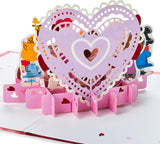 PEANUTS™ SNOOPY & Gang 3D & Pop Up Design Valentine's Day Card