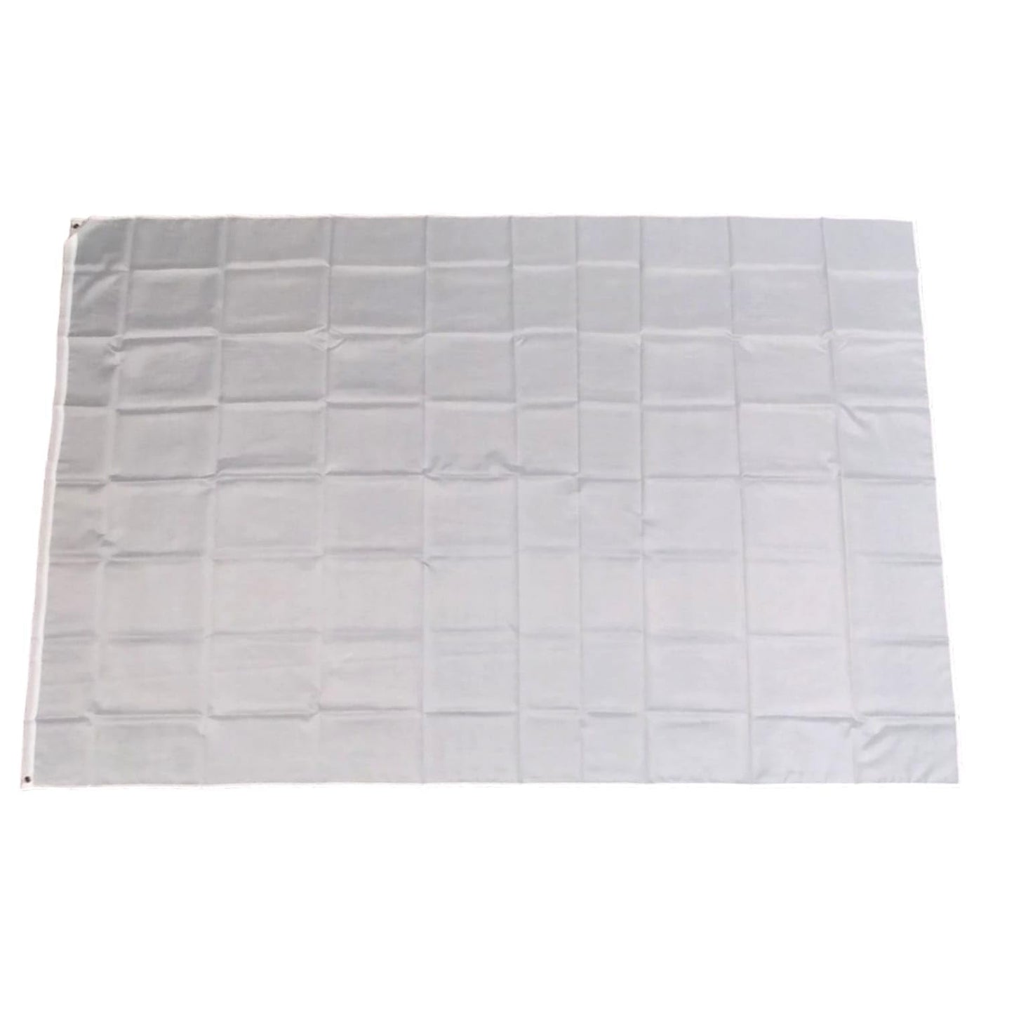 Plain White Flag 9ft x 6ft
