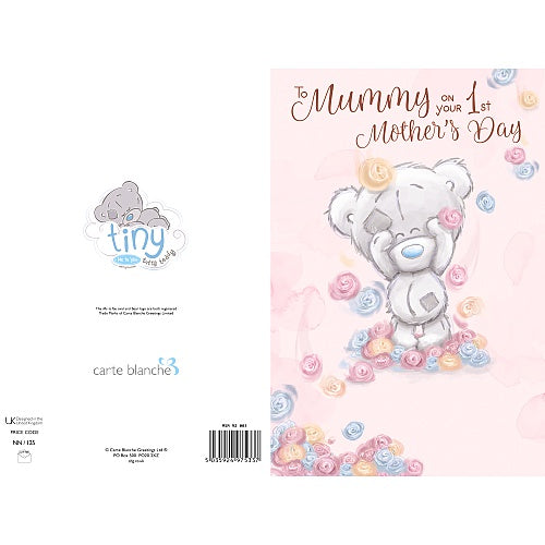 To Mummy Tiny Tatty Floral Design 1st Mother's Day Card