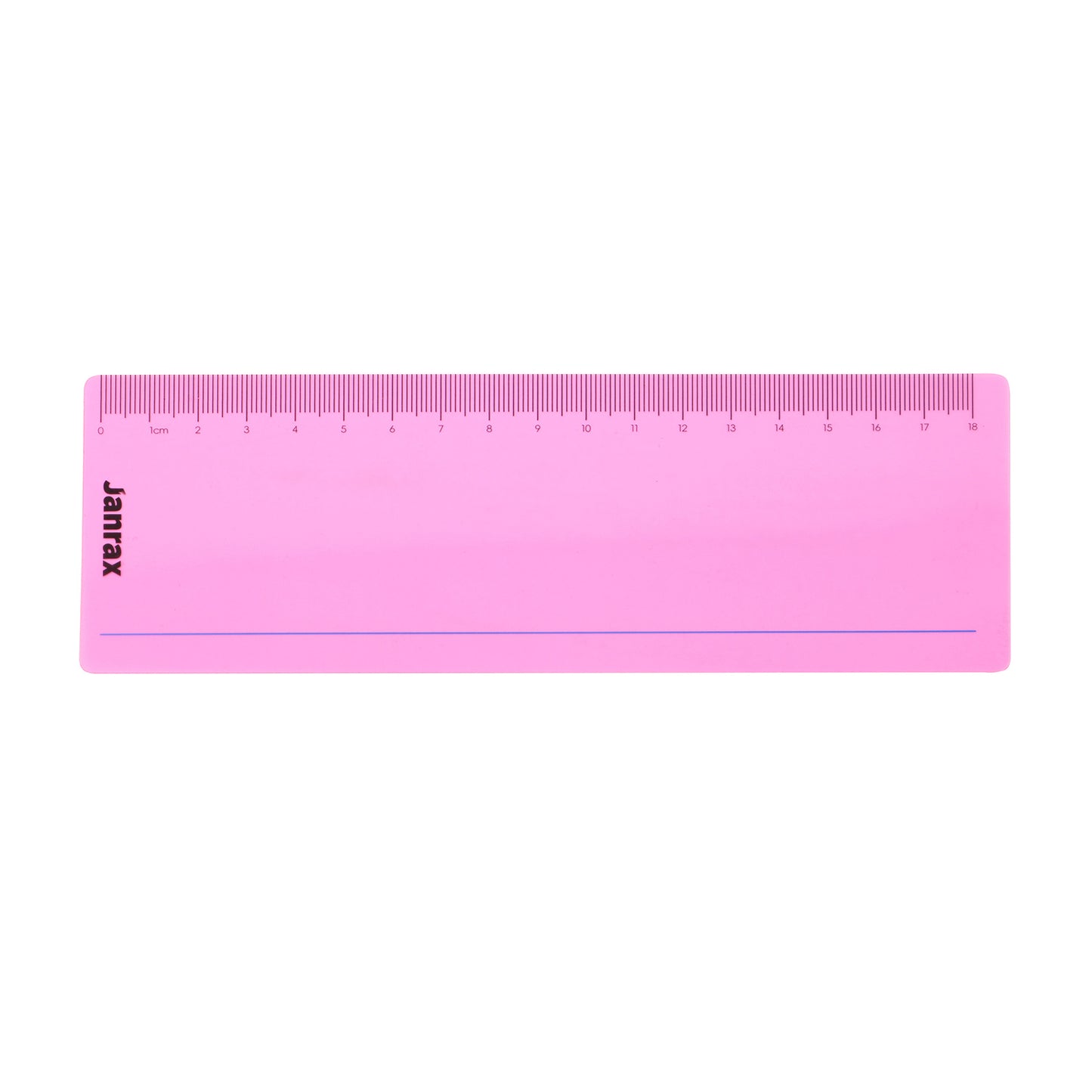 Pack of 8 Pink 191x70mm Dyslexia Overlay Reading Rulers – PET Material, Rounded Corners
