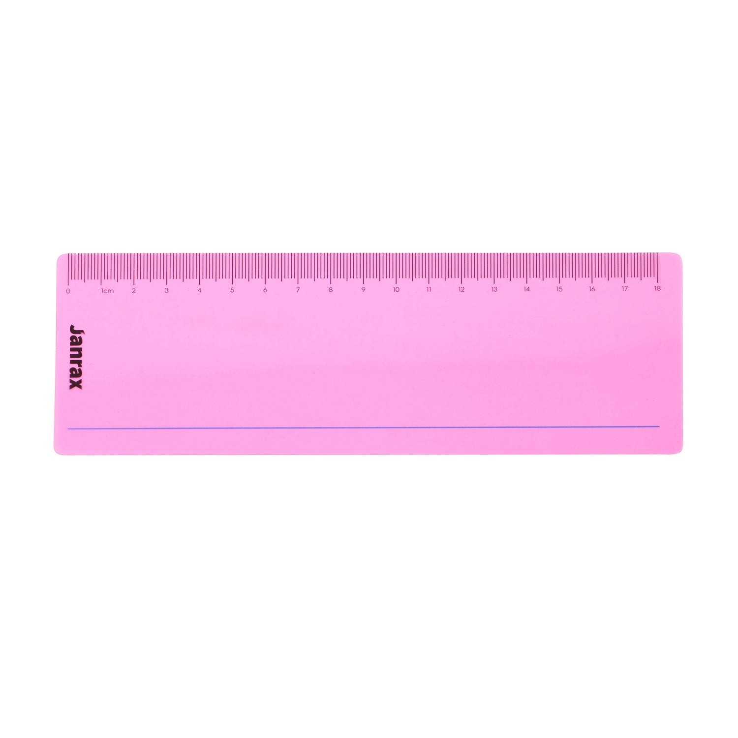 Pack of 8 Pink 191x70mm Dyslexia Overlay Reading Rulers – PET Material, Rounded Corners