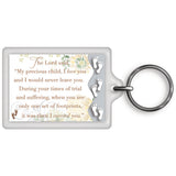 Footprints Celebrity Style World's Best Keyring