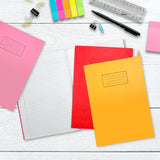 Janrax A4 Grey 80 Pages Feint and Ruled Exercise Book