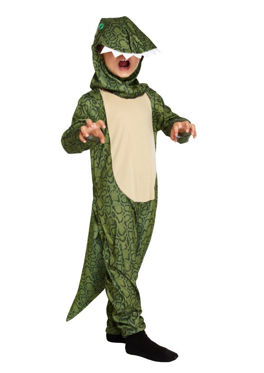 Children's Dinosaur Fancy Dress Up Costume Ages 10-12 Years {DC}