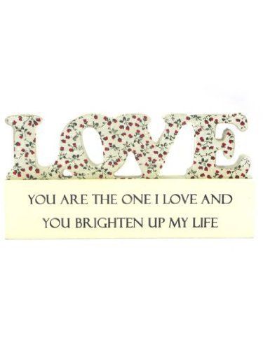 Sentiments Die Cut Block Love {DC}