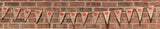 Hessian Red Hearts Bunting 2m with 14 Pennants - Valentine's Day, Engagement, Anniversary, Party Decorations