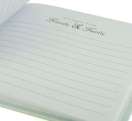 Love & Cherish Pearlised Paperwrap Guest Book