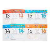 A4 14 Pages Wipe Clean Activity Numbers 1-20 Book With Pen by Ormond