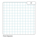 Rhino A4 Punched 500 Leaf 7mm Squared Exercise Paper
