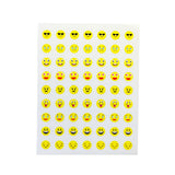 Pack of 315 Smile Face 8mm Self Adhesive Labels