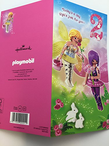 2nd Today's a day Just for you Playmobil Greeting Card 