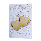On Your Anniversary Congratulations Balloon Boutique Greeting Card