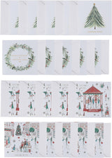 Multipack of 10 Winter Wishes Design Charity Christmas Cards with Envelopes