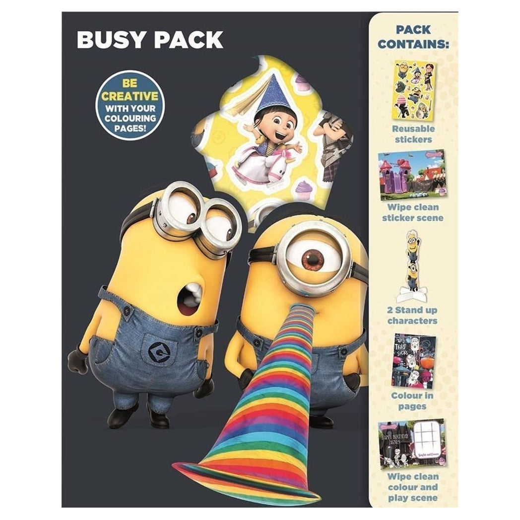 Despicable Me Childrens Activity Busy Pack