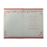 With Love From Your Daughter Flower Head Design Mother's Day Card