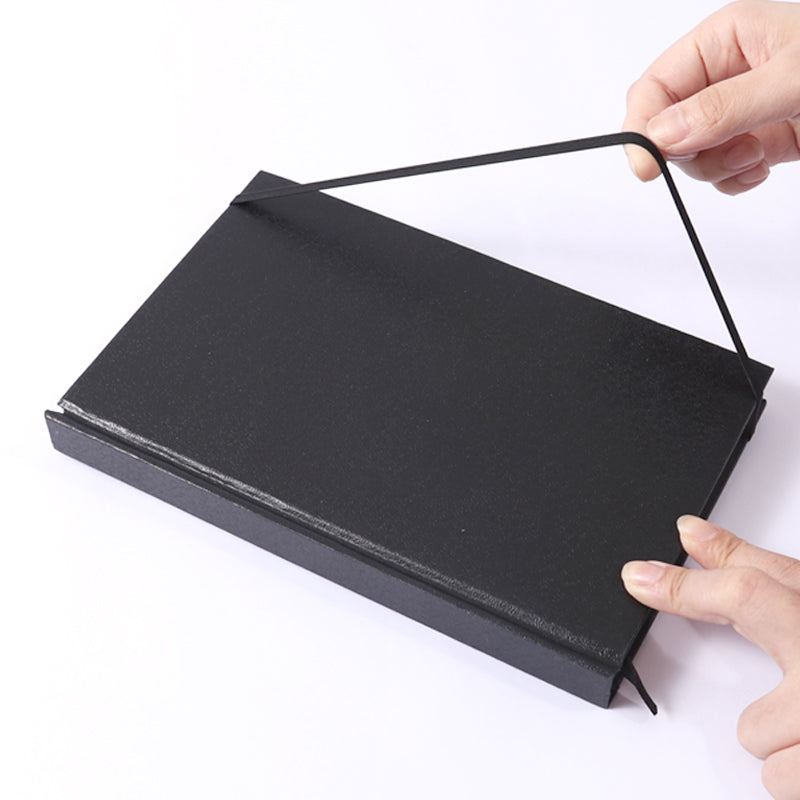 Sketch Book 80 Sheets with Elastic Closure and Bookmark 13.9 x 20cm