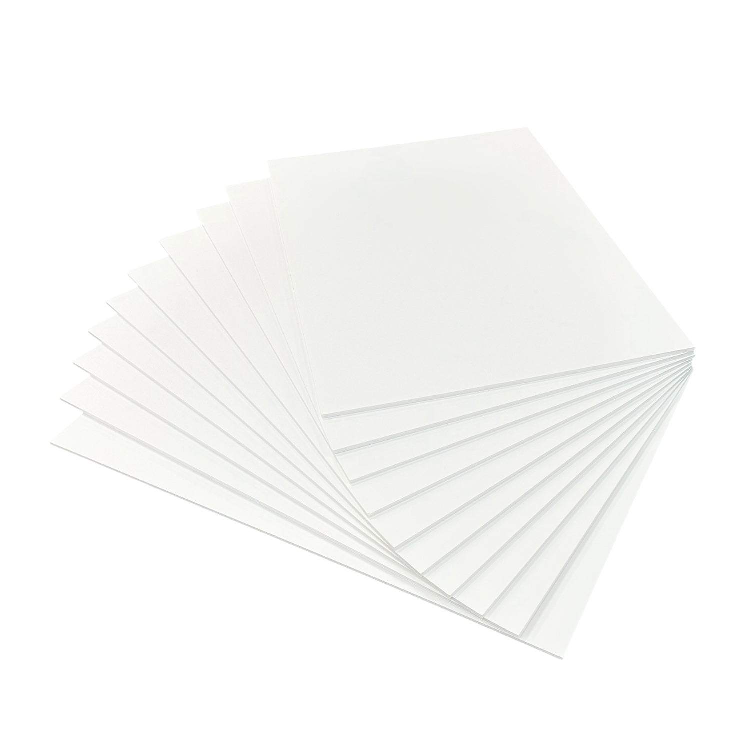 Pack of 15 A2 3mm White Foam Boards – 420 x 594mm