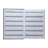 Janrax 2026-2027 A5 Day Per Page Blue Academic Diary