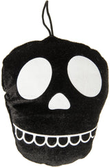 Single Halloween Skull Face Super Soft Plush 17 x 14cm